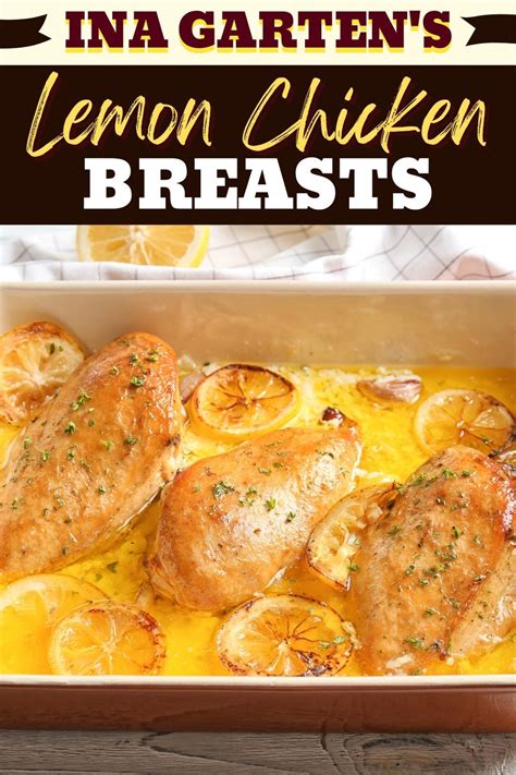 Ina Gartens Lemon Chicken Breasts Insanely Good