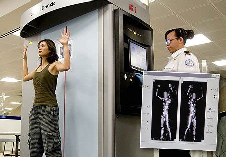 Airport Body Scanner Travel Team