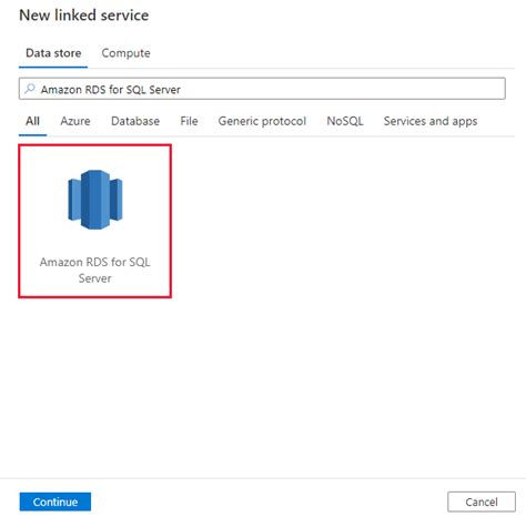 Amazon Rds For Sql Server Azure Data Factory Azure Synapse Microsoft Learn