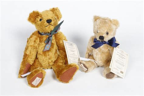 Limited Edition Teddy Bears By Two Deans Rag Book Teddy Bears Dolls