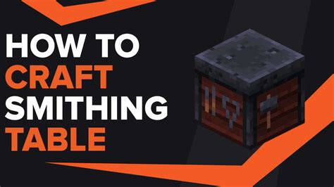 How To Make Smithing Table In Minecraft Theglobalgaming
