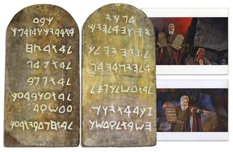 Ten Commandments Memorabilia Can Be Worth As Much As 30000