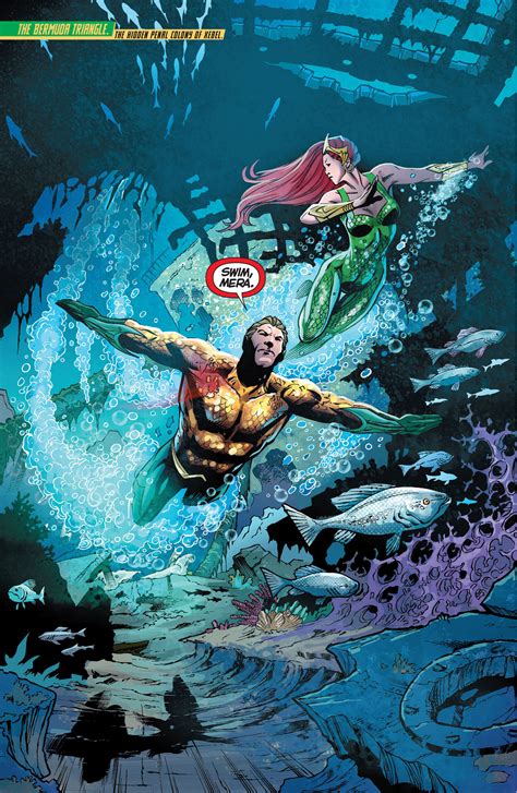 Aquaman And Mera Escapes Xebel Comicnewbies