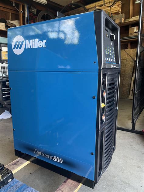 Miller Dynasty V Tig Welder Still Under Factory Warranty Revelation Machinery