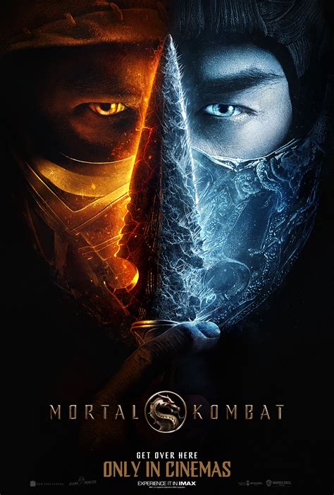 Mortal Kombat Primer Vistazo Al Póster De La Película Con Sub Zero Y