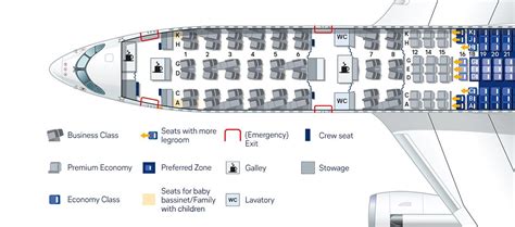 Finnair Airbus A350 Xwb Seat Map