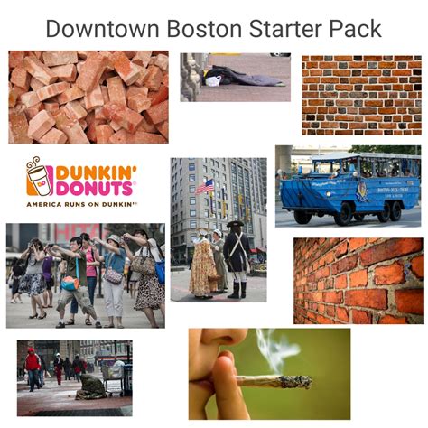 Downtown Boston Starter Pack Rstarterpacks
