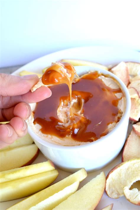 Compared to regular yogurt, the greek style is thicker and creamier. Greek Yogurt Cheese Caramel Dip - Little Bits of...