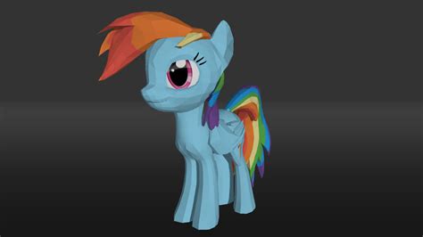 Shetland pony in the streets, stallion in the sheets. Rainbow Dash (My Little Pony) | 3D Warehouse