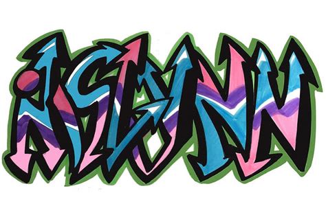 Graffiti Names Atg 6 Artistic Talent Group