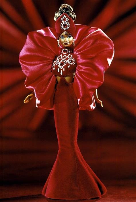 Bob Mackie Jewel Essence Collection Ruby Radiance Barbie Doll The