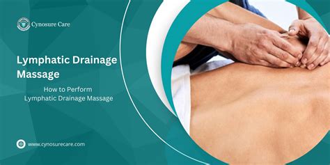How To Perform Lymphatic Drainage Massage