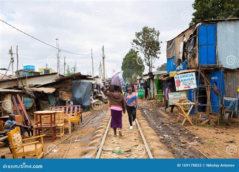 Kibera Is The Biggest Slum In Africa Slums In Nairobi Kenya Editorial