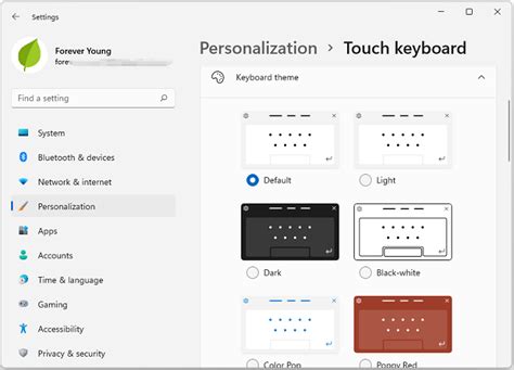 How To Customize The Touch Keyboard On Windows 11 Minitool Partition