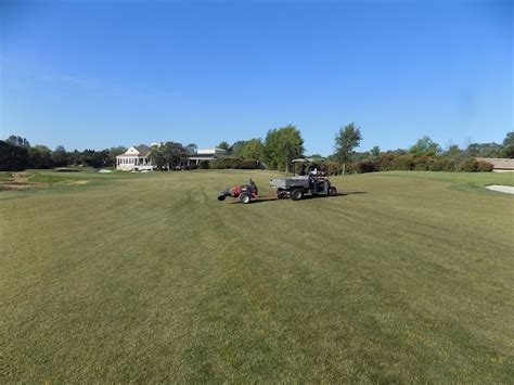 Granite Bay Golf Club Course Update Vertical Mowing Fairways