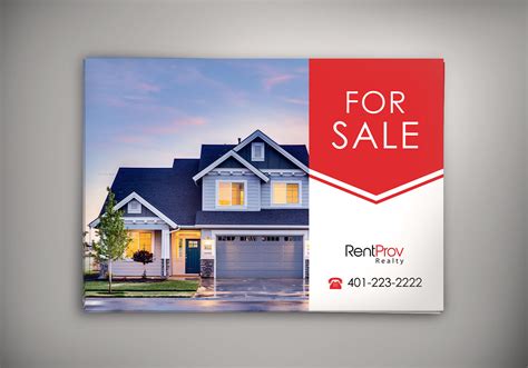 Elegant Playful Real Estate Poster Design For Rentprov Realty By