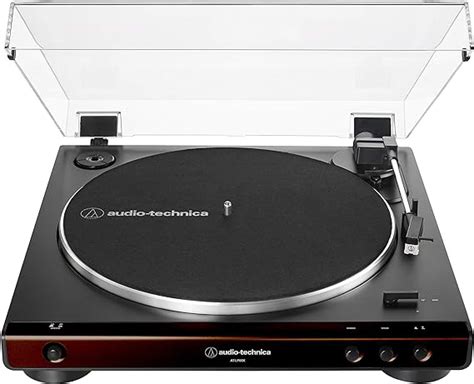 Audio Technica At Lp60x Bw Fully Automatic Belt Drive Stereo Turntable