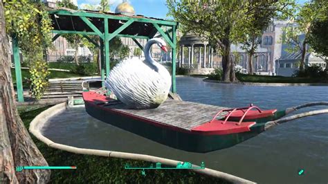 Fallout 4 The Boston Common And Swan Pond Reconstruction Youtube