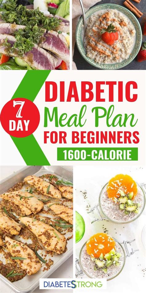 A healthy breakfast is even more important for those who have type 2 diabetes. 7 -Day Diabetes Meal Plan (with Printable Grocery List) in ...