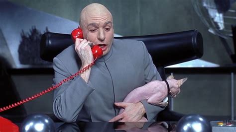Dr Evil Mr Bigglesworth Phone Call Austin Powers Cat Memes Imgflip