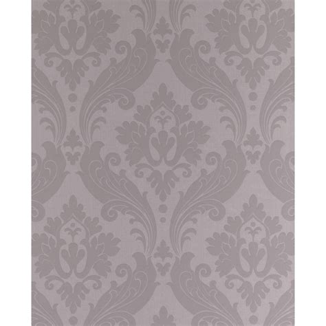 Graham And Brown 56 Sq Ft Vintage Flock Wallpaper 32 358 The Home Depot