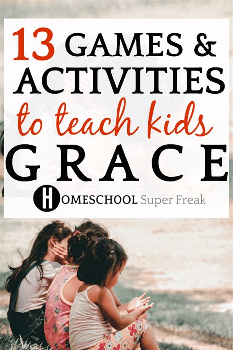 What Is Grace 13 Activities And Games For Teaching Grace To Kids