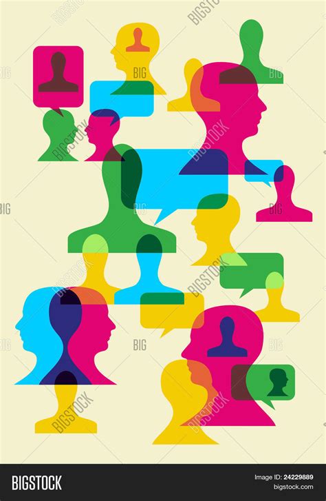 Social Interaction Vector And Photo Free Trial Bigstock