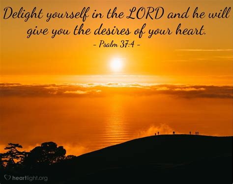 Psalm 374—delight Yourself In The Lord And He Will Give You The