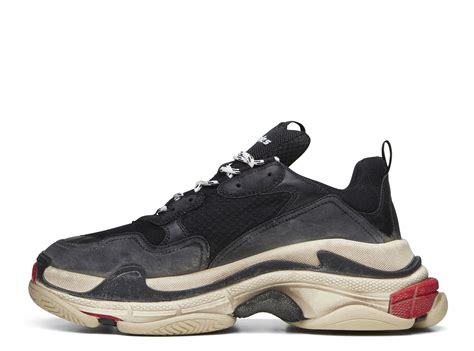 Balenciaga hightop arena leather shoes. Balenciaga Mens Triple S OG - Sneakerboy | Red sneakers ...