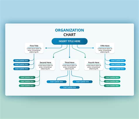 Free Organization Chart Powerpoint Template Premast