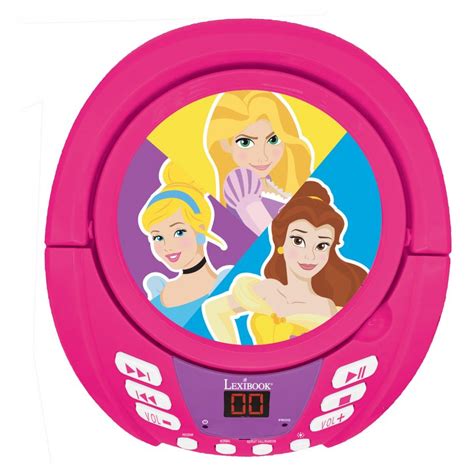 Leuchtender Bluetooth Cd Player Disney Prinzessinnen Lexibookde