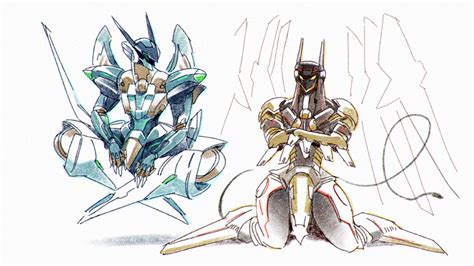 Jehuty And Anubis Zone Of The Enders Drawn By Agroshka Danbooru