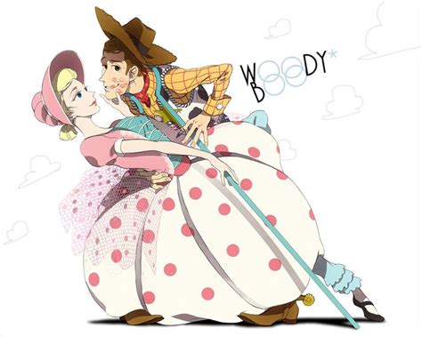 Woody And Bo Peep From Toy Story Toy Story Movie Woody Toy Story Bo Peep Toy Story