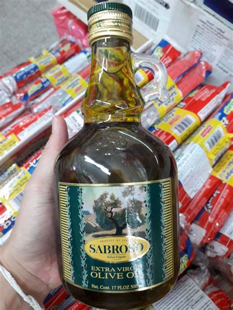 Sabroso Extra Virgin Olive Oil ซาโบรโซ เอกซตรา เวอรจน โอลฟ ออยล