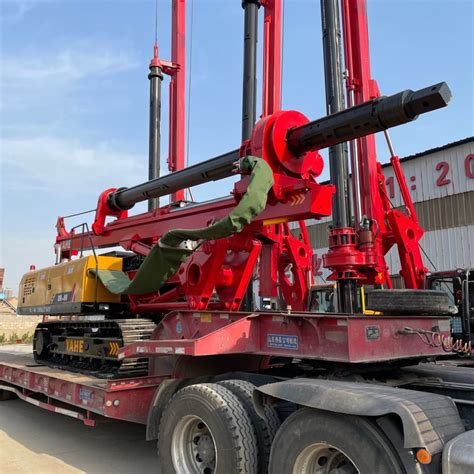 Small Pile Driving Machine Rotary Drilling Rig Dr 90 Bore Pile Machine