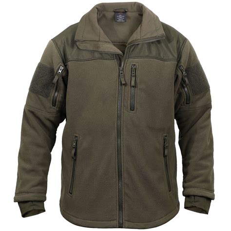 Mens Spec Ops Tactical Fleece Jacket Camouflageca