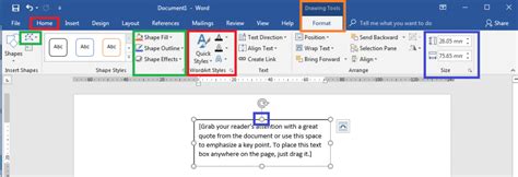 How And Why You Should Use Text Boxes In Word Label Templates