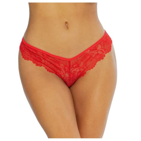Lacy Line Lacy Line Sexy Lace Thong Panties With Back Butterfly