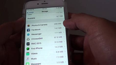 Iphone 6 How To Manage Memory Storage Youtube