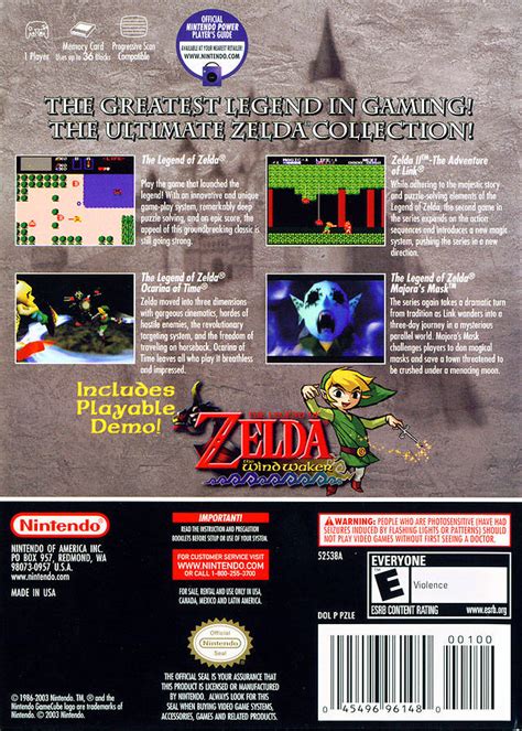 The Legend Of Zelda Collectors Edition Game Giant Bomb