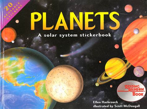 Planets Solar System Stickerbook Little Simon 9780689844140