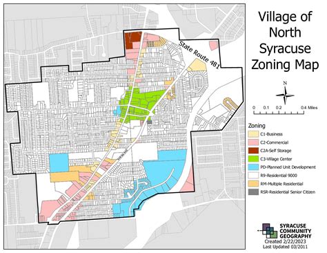 Village Of North Syracuse Zoning Map Pdf Syracuse Community Geography