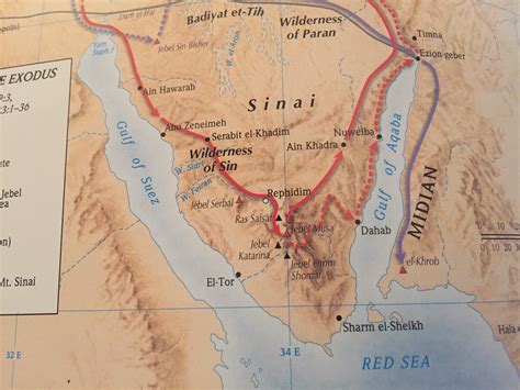 Where Is Mt Sinai Matts Musings
