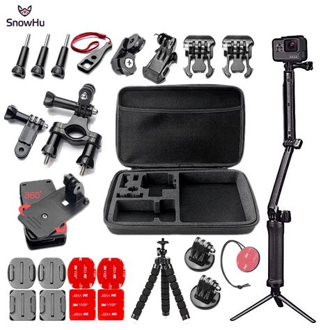 Requirement =soldering iron,solder,small 3.5mm jack,small screwdriver and small pieces of wire. SnowHu For Gopro Hero Action camera accessories Set Large ...