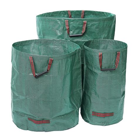Durable Reusable Garden Waste Bags Heavy Duty Gardening Bags Lawn