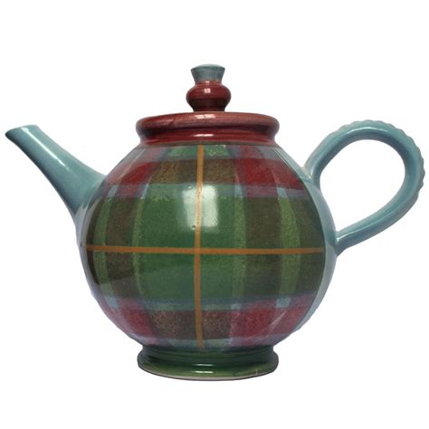 Tartan Teapot Tea Pots Tea Pots Vintage Tea And Books