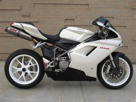 2008 Ducati 848 Superbike Hard To Find Pearl For Sale On 2040 Motos