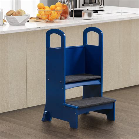 Kids Step Stools Step To It Stool Kids Kitchen Step Stool With Safety