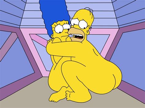 The Simpsons Naked Marge And Homer Hot Sex Picture