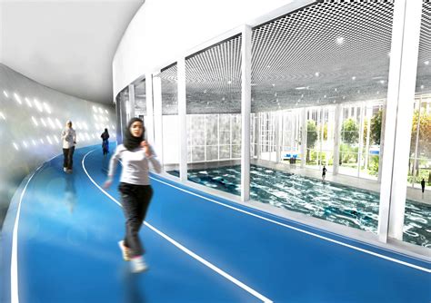 Ladies Sports Centre Doha Bei More Sports More Architecture